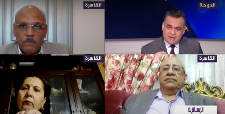 خبراء مصريون يتحدثون لبرنامج المسائية (الجزيرة مباشر)
