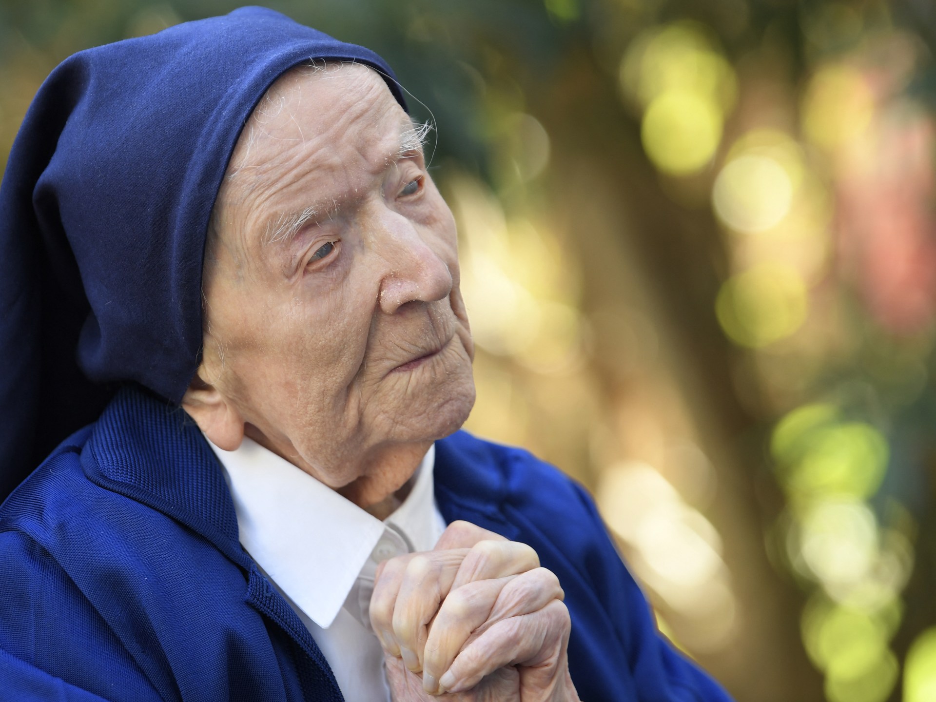 « Sister Andre » .. a révélé le secret de la longue vie de la personne la plus âgée du monde |  Messages avec les sages