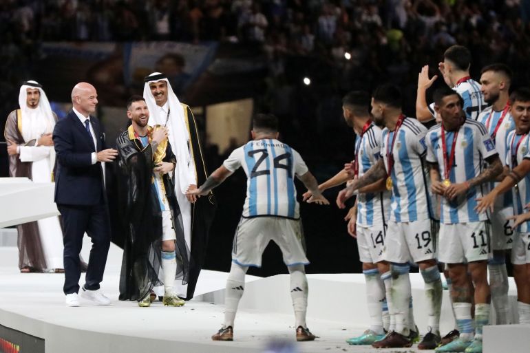 منتخب الأرجنتين بطل نسخة مونديال قطر 2022