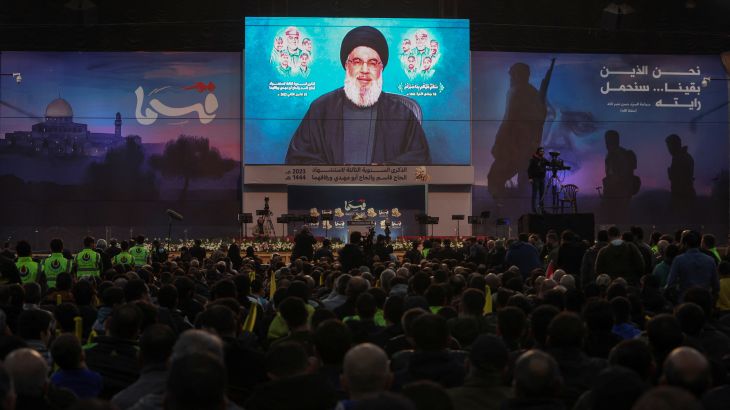 حسن نصر الله أمين عام "حزب الله" اللبناني