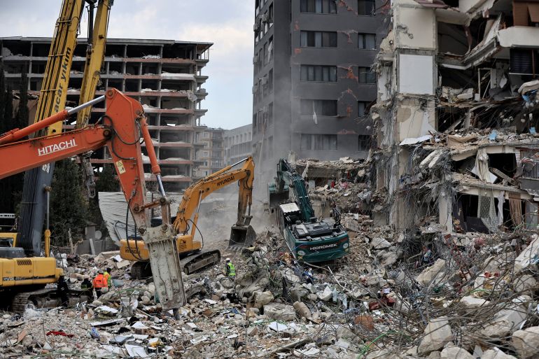 زلزال السادس من فبراير 2023 دمر كثيرا من المباني جنوبي تركيا