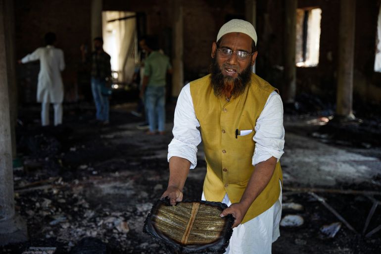 احتراق 4500 كتاب في مدرسة إسلامية شرقي الهند جراء هجوم من نشطاء هندوس