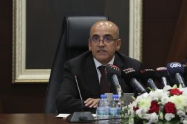 وزير الخزانة والمالية التركي الجديد محمد شيمشك (الأناضول)