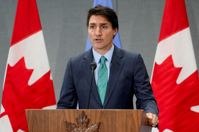 رئيس الوزراء الكندي جاستن ترودو (رويترز)