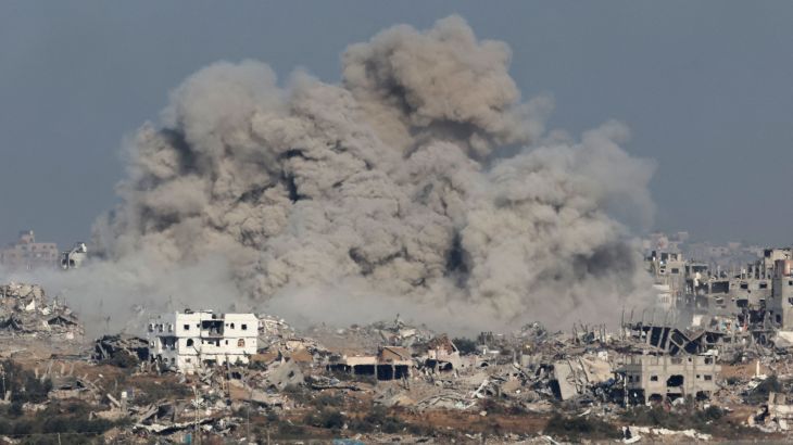 الدمار يعم في قطاع غزة جراء القصف الإسرائيلي عليها